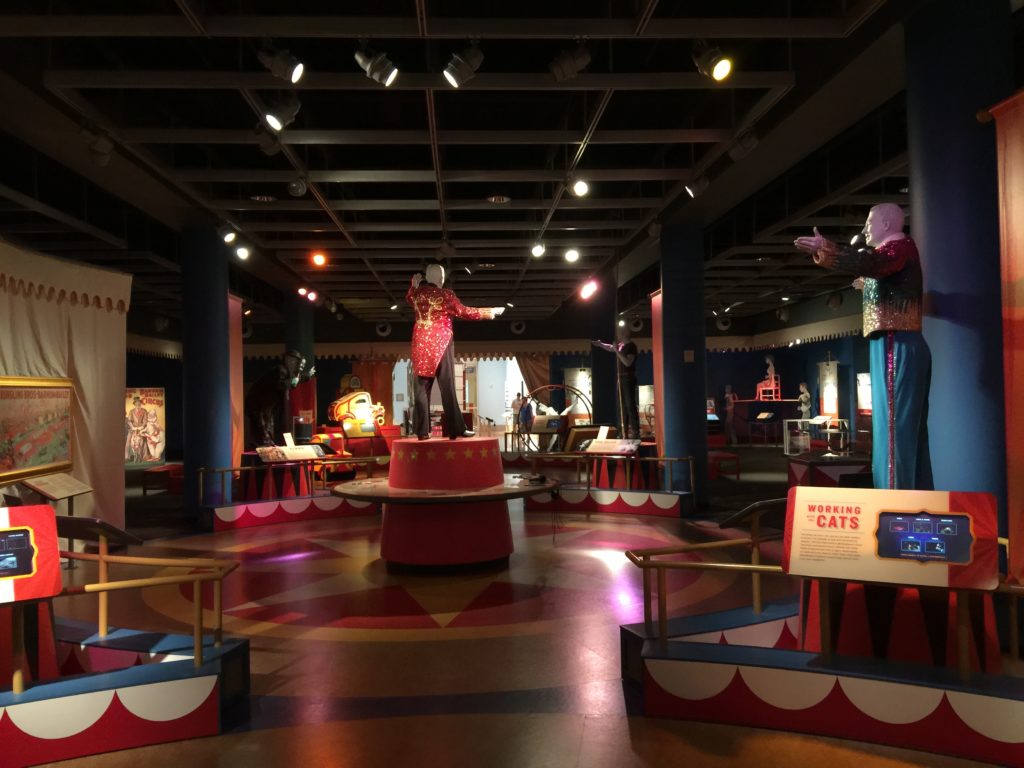 Circus museum floor