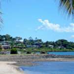 Beach scene in Australia