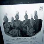 Flyer for Tibetan Monks