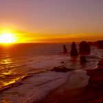 Sunset over the Twelve Apostles