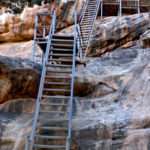 Steps leading to Yourambulla Caves