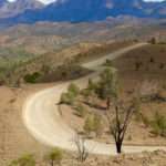 Desert Road in Australia