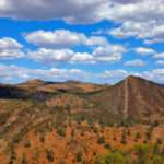 Brightly Colored Outback Scene