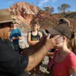 Aboriginal ochre ceremony