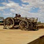 Broken down cart in Outback