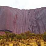 Rain on Uluru