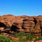 Rocks of Kings Canyon Australia