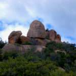 Red Boulders, Blue Skies