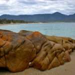 Red Rocks of Hazards Beach