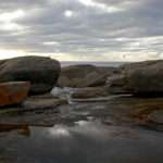 Calm water beach